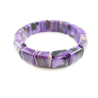 天然紫龍晶**厚版**12mm_40克方形手排_各種天然寶石、水晶販售