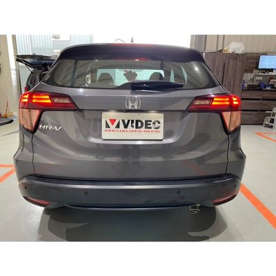 威德汽車精品 HONDA HRV 實車安裝 倒車雷達 四眼 崁入式 倒車 雷達