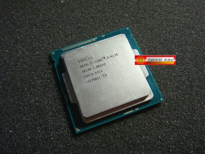 Intel Core 雙核心 i3-4130 正式版 1150腳位 內建顯示 速度3.4G 快取3M 22奈米 54W