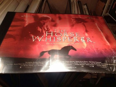 輕聲細語－The Horse Whisperer (1998)原版英橫版海報