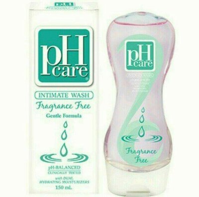 PH care fragrance free女性私密處沐浴露/1瓶/150ml