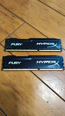 金士頓 DDR3 1866 HyperX Fury 8g×2 超頻記憶體 kingston
