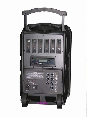 (欣晟電器)BSD BA-806CD 充電式/攜帶式/移動式擴音機/擴音器/CD/USB/6組無線麥克風/手握頭戴任選
