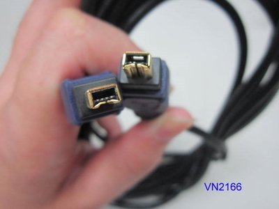 【全冠】3米鍍金頭IEEE 1394(4PIN)對1394(4PIN) 公對公 4P-4P 1394傳輸線(VN2166