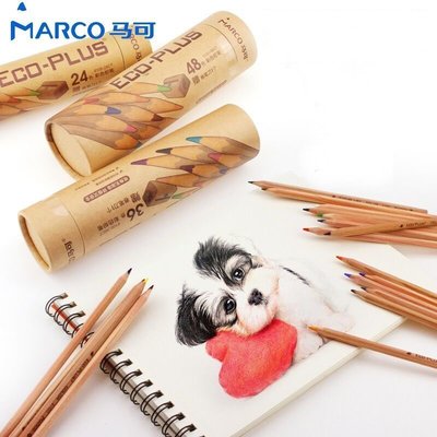 正品 馬可 MARCO 6100 原木油性彩色鉛筆 油性色鉛筆 油性鉛筆 油性彩鉛 48色