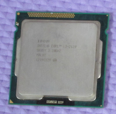 最後出清特價【1155 腳位】 Intel® Core™ i3-2120 處理器 3M 快取，3.30 GHz 雙核四緒