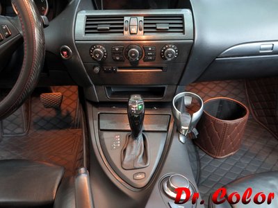 Dr. Color 玩色專業汽車包膜 BMW 630i 內裝飾板包膜