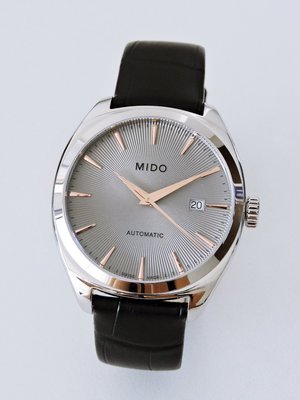 近新全配 真品 MIDO 美度 Belluna Royal 自動機械男錶(動力儲存高達80小時)