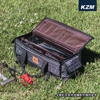 【大山野營】KAZMI K9T3B003 彩繪民族風工具收納袋 多功能工具袋 營釘袋 工具箱 裝備袋 工具袋 露營