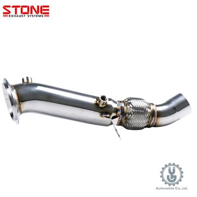 【YGAUTO】STONE巨石排氣管BMW120i(F20/F21) De-Cat Downpipe(N20)極緻排氣管