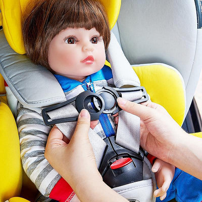 【現貨】汽車兒童安全座椅安全帶配件調節固定器鎖扣夾子卡住防脫寶寶胸扣