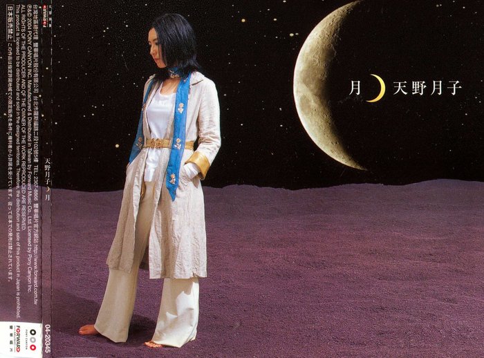 天野月子東洋日語新古典搖滾音樂才女音樂敘事詩 月 太陽 已拆近新品 Yahoo奇摩拍賣