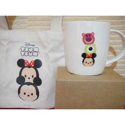 迪士尼 Disney Collection x Grace gift TSUM TSUM 童漾 馬克杯 咖啡杯 疊疊樂