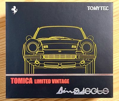 【現貨】全新日本原裝Tomica Limited Vintage LV 法拉利Dino 246 GTS 黃