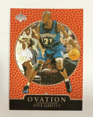 NBA 1998 Upper Deck Ovation Kevin Garnett #38