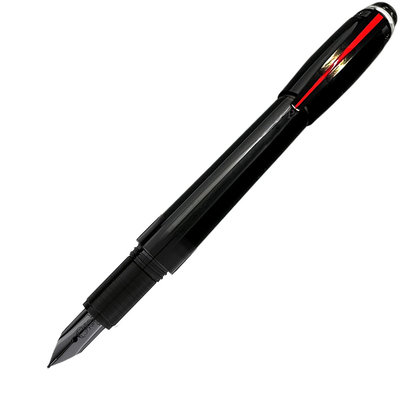 【Pen筆】德國製 Mont Blanc萬寶龍 112683黑 漂浮系列鋼筆 F尖