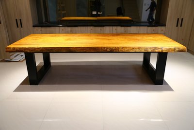 【原味手工家具】非洲馬柚會議桌、餐桌-台南 原木 家具
