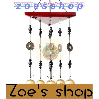 zoe-銅風鈴銅鈴鐺掛件日式風鈴掛飾門飾日本江戶風格金屬風玲