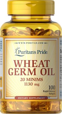 樂派 【營養輔助】特價【Puritan's Pride】天然小麥胚芽油膠囊100粒