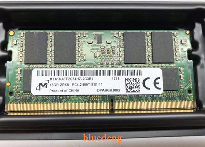 MT 鎂光 16GB 2RX8 PC4-2400T DDR4 2400 16G電腦筆電記憶體