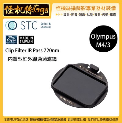 怪機絲 STC Clip Filter IR Pass 720nm 內置型紅外線通過濾鏡 for Olympus M43