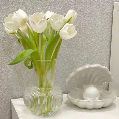 絕美!IKEA宜家PADRAG普德拉格花瓶透明玻璃水培花瓶~訂金