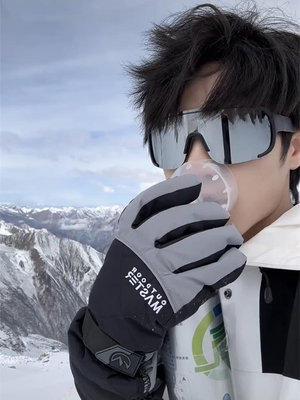 帕森冬季大框戶外運動眼鏡男滑雪登山防風遮陽太陽鏡騎行護目墨鏡