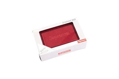 Supreme®/SIGG™ Small Metal Box Plus Red SS18 便當盒(小)