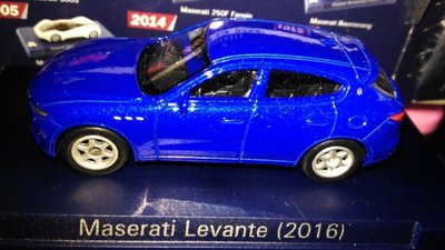 7-11 瑪莎拉蒂 1:60模型車 Maserati Levante 2016 (6號)