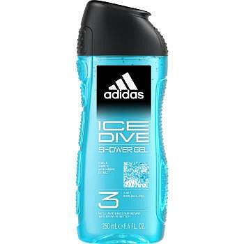 現貨 附發票 Adidas 愛迪達男性三合一潔顏洗髮沐浴露(超越沁涼) 250ml《四季花蕊》