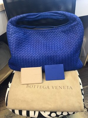已售出～BOTTEGA VENETA 藍色 肩背包