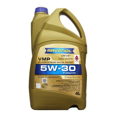 【易油網】RAVENOL VMP 5W30 4L全合成機油
