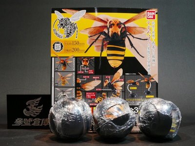 (參號倉庫) 現貨 環保扭蛋 萬代 各種大黃蜂 3款 虎頭蜂 蜜蜂 胡蜂 大虎頭蜂 大黃蜂 扭蛋 轉蛋