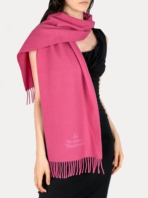 ❤奢品匯正品代購❤香港Vivienne Westwood西太后土星羊毛純色流蘇圍巾披肩情侶