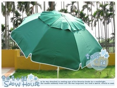 ╭☆雪之屋小舖☆╯@台灣製MIT@《綠森林》40吋銀膠子母可彎海灘傘擺攤傘~釣魚/海邊攜帶方便