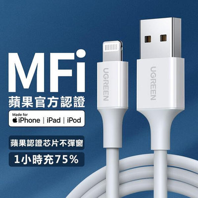 【飛兒】《綠聯 MFI蘋果組》iOS MFi認證 Lightning 快充線 傳輸線 apple IPHONE 蘋果