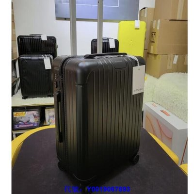 二手正品轉賣 RIMOWA Essential Cabin 21寸白色 黑色 聚碳酸酯 行李箱 登機箱 83253634