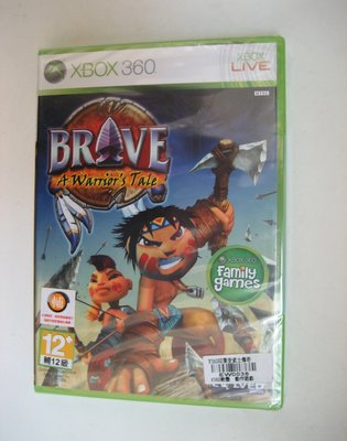 全新XBOX360 印第安武士傳奇 英文版 Brave：A Warrior's Tale