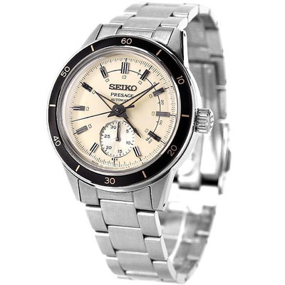 預購 SEIKO PRESAGE SARY209 精工錶 機械錶 40mm 象牙色面盤 不鏽鋼錶帶 男錶 女錶