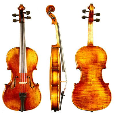 德國Franz Sandner法蘭山德 702A 表演級小提琴/歐洲雲杉木面板尼龍弦/德國製造/加贈六大好禮/原廠公司貨