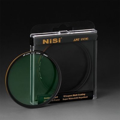 NiSi 耐司 LR UV 超薄金環多層鍍膜 72mm 防水防汙防刮 UV鏡 品質等同 B+W [總代理久昱公司貨]