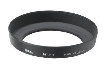 全新 【原廠遮光罩】NIKON HN-1  金屬材質 for 24mm 28mm 35mm