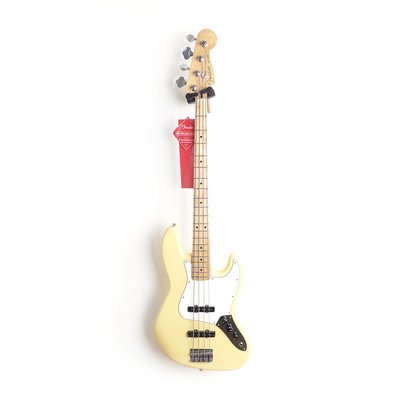 立昇樂器 Fender Player Jazz Bass 楓木指板 電貝斯 奶油黃色 墨廠