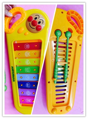 奇花園日本麵包超人 Anpanman 樂團系列鐵琴 打擊 敲擊 樂器 玩具 寶寶 小孩 兒童節禮物生日