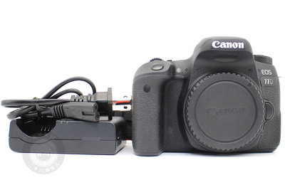 【台南橙市3C】CANON EOS 77D 單機身 單眼相機 APS-C 快門數104XX次 二手單眼#88889