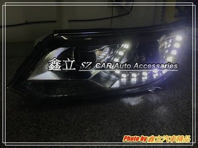 ※ 鑫立汽車精品 ※ 福斯 TIGUAN 13-15 LED R8 魚眼 大燈 車 頭燈