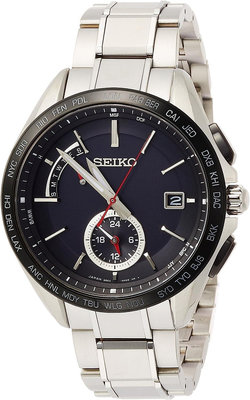 日本正版 SEIKO 精工 BRIGHTZ SAGA241 手錶 男錶 電波錶 太陽能充電 日本代購