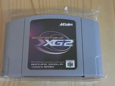 【小蕙館】N64日版卡帶 ~ Extreme-G XG2 極限摩托車G-XＧ 2