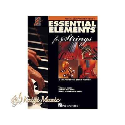 【新品瑕疵】ESSENTIAL ELEMENTS FOR STRINGS BOOK 1 (Piano Acc) 弦樂基礎