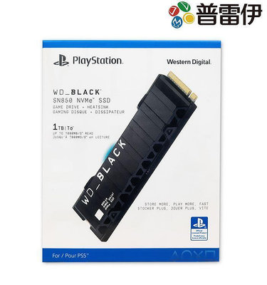 保固五年《PS5專用WD_BLACK SN850 NVMe 硬碟1TB 》